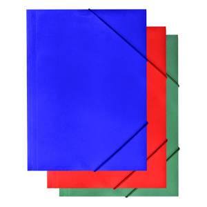 18-486 Ντοσιέ Λάστιχο Πλαστικό Α4 24x32cm , Σχολικά