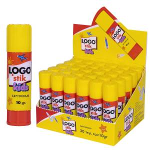19-102 Κόλλα Logo Στικ 10gr Kids , Σχολικά