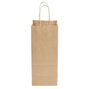 19-187 Τσάντα Δώρου Κραφτ για Ποτά 130gsm 35,5x11x8cm , Ψιλικά