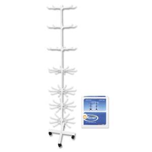 19-50 Σταντ Προβολής Μεταλλικό με Ροδάκια 160x40cm , Ψιλικά