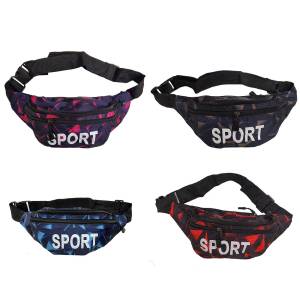 20-1170 Τσαντάκι Μέσης Sport 3 zip 32x12x8cm , Αξεσουάρ-Ομορφιά & Υγιεινή