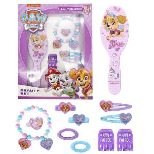 20-1363 Σετ Αξεσουάρ Ομορφιάς 11τεμ paw Patrol 24x18x3,5cm , Αξεσουάρ-Ομορφιά & Υγιεινή