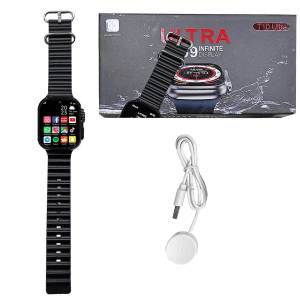 20-1410 Ρολόι Smartwatch Λουράκι Μαύρο , Ψιλικά