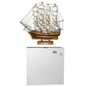 22-2874 Καράβι Ξύλινο 50x45cm , Δώρα