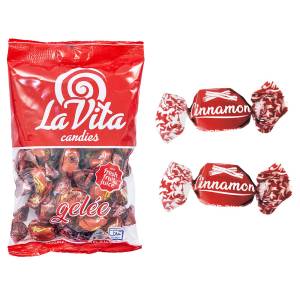 24-144 Καραμέλες Gelees Κανέλλα Σακ=200g , Τρόφιμα