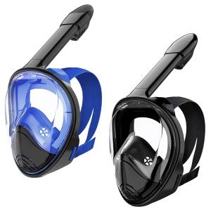 42-2020 Μάσκα Full Face με Αναπνευστήρα Large-Xl , Καλοκαιρινά