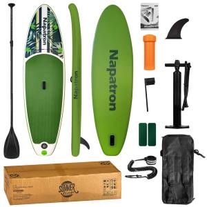 42-2722 Sup Φουσκωτή Σανίδα 10 Feet Μέγιστο Φορτίο: 130kg. Βάρος Σανίδας=~8kg, Μήκος=300cm(~10 Feet), Πλάτος=76cm, Πάχος=15cm , Καλοκαιρινά