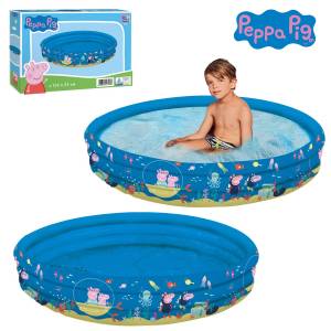 42-2751 Πισίνα Φουσκωτή Peppa φ122cm Φ122x23cm , Καλοκαιρινά