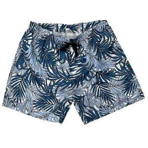 42-2954 Μαγιό Ανδρικό Polyester Τροπικά Φύλλα , Καλοκαιρινά