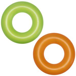 42-3033 Φουσκωτό Ρόδα Μονόχρωμο Νέον Bestway Φ91cm , Καλοκαιρινά