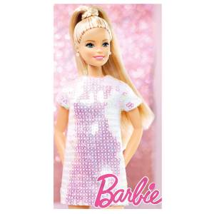 42-3227 Πετσέτα Θαλάσσης Microfiber Barbie 140x70cm , Καλοκαιρινά