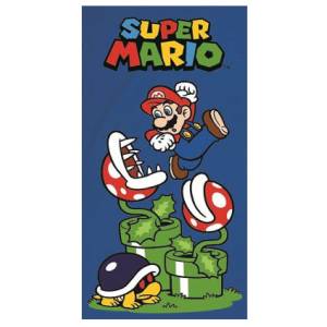 42-3250 Πετσέτα Θαλάσσης Μικροίνες Super Mario 140x70cm , Καλοκαιρινά