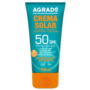 5-100 Αντηλιακή Κρέμα Προσώπου Αδιάβροχη Agrado Spf50 100ml , Καλοκαιρινά