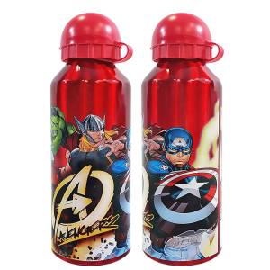 50-2452 Παγούρι Μεταλλικό Avengers 500ml 21x6,5cm 500ml , Σχολικά