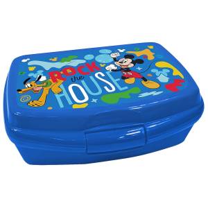 50-2492 Δοχείο Φαγητού Πλαστικό Mickey 16,5x12,5x6cm 600ml , Σχολικά