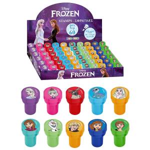 50-2507 Σφραγίδα Frozen 2 10σχεδια , Σχολικά