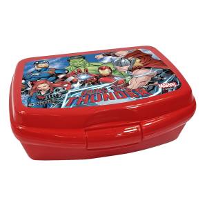 50-2604 Δοχείο Πλαστικό Φαγητού Avengers 16,5x12,5x6cm 600ml , Σχολικά
