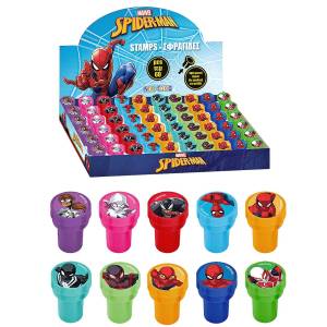 50-2611 Σφραγίδα Spiderman 10 Σχέδια  , Σχολικά