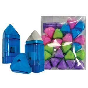 50-2650 Ξύστρα Βαρελάκι με Γόμα 6x3cm , Σχολικά