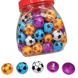 50-2671 Ξύστρα Βαρελάκι Σχέδιο Μπάλα Φ3cm , Σχολικά