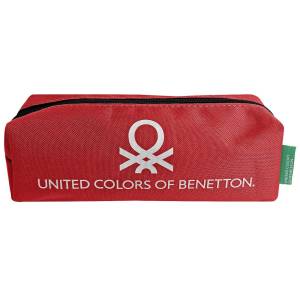 50-2969 Κασετίνα Κόκκινη United Colors of Benetton 20x6cm , Σχολικά