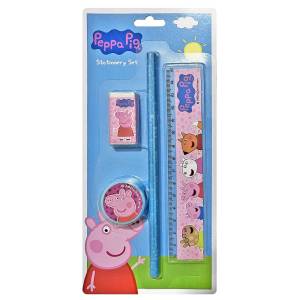 50-2988 Σχολικό σετ με Χάρακα Peppa pig 23x11cm , Σχολικά