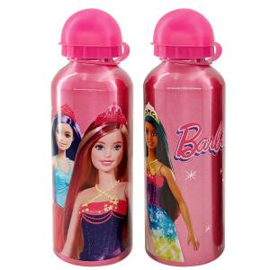 50-3096 Παγούρι Μεταλλικό Barbie 500ml 21x6,5cm 500ml , Σχολικά
