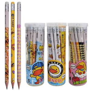 50-3381 Μολύβι με Γόμα Παπάκια σετ=30τεμ 20cm , Σχολικά