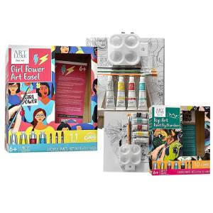 50-3449 Γίνε Ζωγράφος Καμβάς σετ=11τεμ 24x29x6cm , Σχολικά