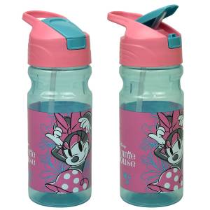 50-3502 Παγούρι Πλαστικό ps 550ml Minnie 21χ7cm  550ml , Σχολικά
