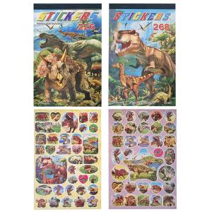 6-685 Άλμπουμ με Στίκερ Δεινόσαυρος 24,5x14,5cm , Σχολικά