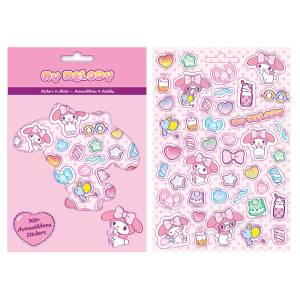 6-730 Μπλοκ με 300 Αυτοκόλλητα my Melody 21,5x14,5cm , Σχολικά