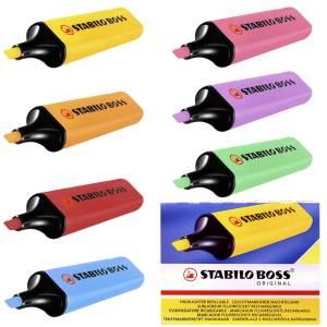 60-12 Μαρκαδόρος Υπογραμμίσεως Stabilo Boss Original 5mm , Σχολικά
