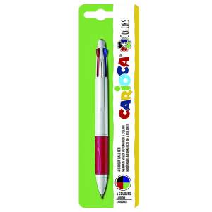 60-728 Στυλό 4 Χρωμάτων Carioca Ballpoint 1.0mm , Σχολικά