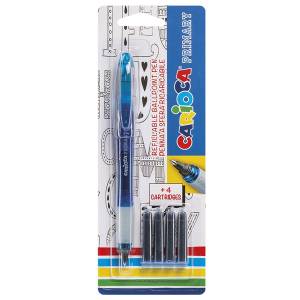 60-730 Στυλό σετ με 4 Μελάνια Carioca Ballpoint 1.0mm , Σχολικά
