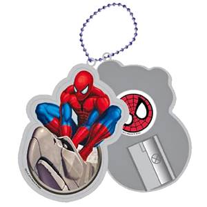 60-805 Γόμα και Ξύστρα Spiderman σετ=2τεμ , Σχολικά