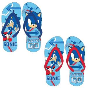 67-249 Σαγιονάρες Παιδικές Sonic 4 Ζευγ(26-27) + 4 Ζευγ(28-30) + 2Ζευγ(30-32)+2Ζευγ(33-34) , Καλοκαιρινά