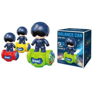 68-873 Αστυνομικός σε Σανίδα Ισορροπίας με Καπνό 12x15x12cm , Παιχνίδια