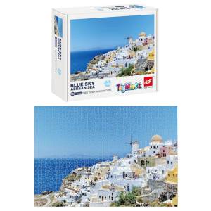69-1754 Παζλ 1000 τεμ Αιγαίο Πέλαγος Blue sky 25x20x5cm , Παιχνίδια