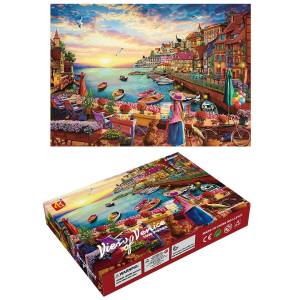 69-1860 Παζλ 1000 τεμ Πίνακας View Venice 29x20x5cm , Παιχνίδια