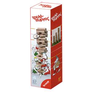 69-91 Τρελό-Πύργος 32cm Υψος , Παιχνίδια