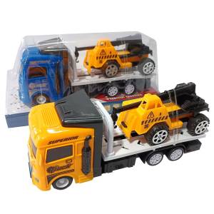 70-2294 Νταλίκα Friction με Δομικό Pull Back 22x10x8cm , Παιχνίδια