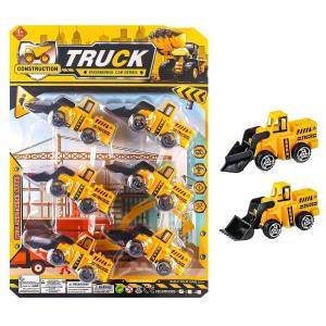 70-2311 Καρτέλα 6 Δομικά Pull Back 21x30x3cm , Παιχνίδια