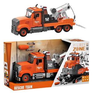70-2336 Friction Truck Διάσωσης με φως + Ήχους 42x22x12cm , Παιχνίδια