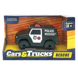70-2339 Οχημα Police Friction με φως + ήχο 20x12x8cm , Παιχνίδια