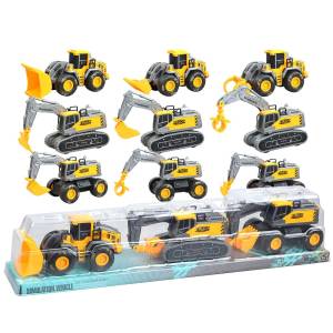 70-2357 Δομικά Οχήματα Friction 3 τεμ 57x11x10cm , Παιχνίδια