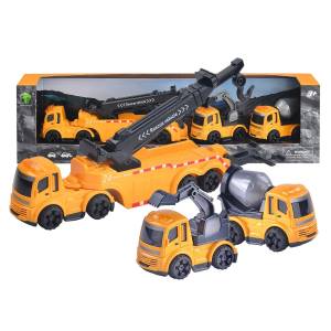 70-2366 Γερανός Οδικής Βοήθειας Friction με 2 Δομικά 42x11x7cm , Παιχνίδια