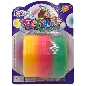 71-3043 Ελατήριο Rainbow 7.5x6.5cm σε Καρτέλα 12x17x8cm , Παιχνίδια