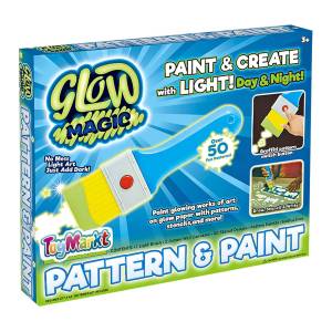 71-3177 Pattern Painter Πινέλο Μπαταρίας, Φωσφορίζει στο Σκοτάδι 30x25x3cm , Παιχνίδια