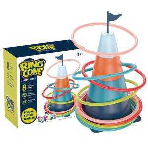 71-3178 Ρίψη Δίσκων με Βάση Κώνο 16x16x7cm , Παιχνίδια